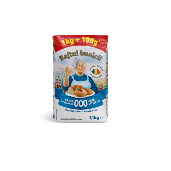RAFTUL BUNICII FAINA ALBA 000 1.1KG