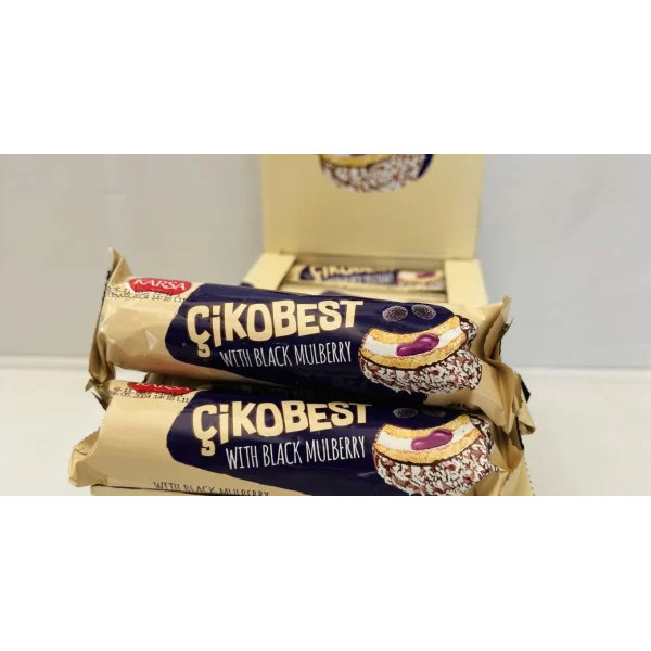 CIKOBEST BISCUITI BLACK MULBERRY 56GR