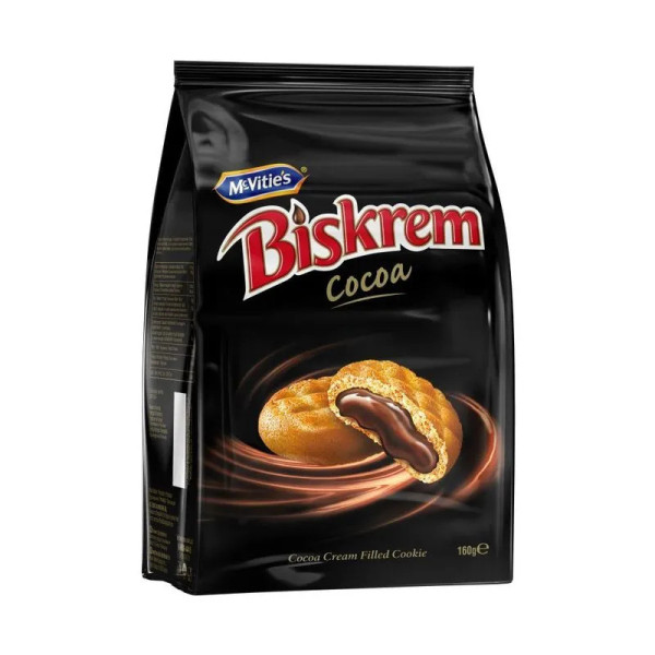 BISKREM CACAO 160GR