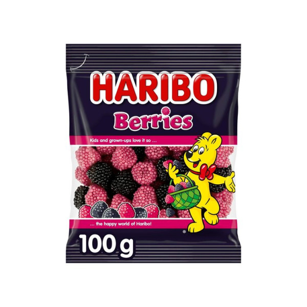 HARIBO BERRIES 100GR