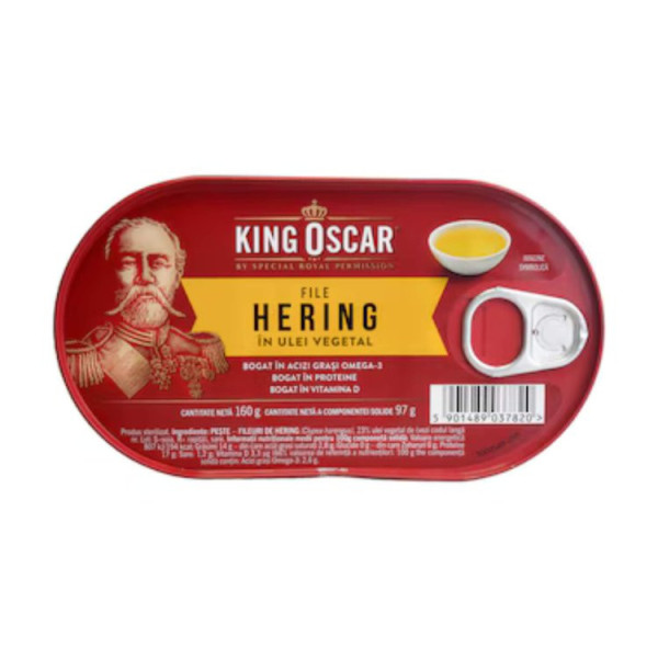 KING OSCAR HERING FILE ULEI 160G