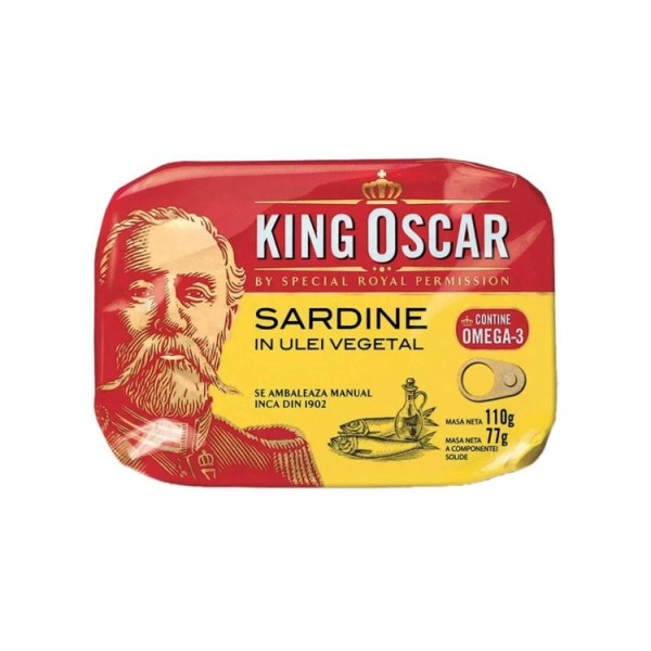 KING OSCAR SARINE BALTICE ULEI 110G