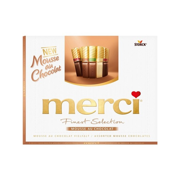 MERCI MOUSSE AU CHOCOLAT 210GR