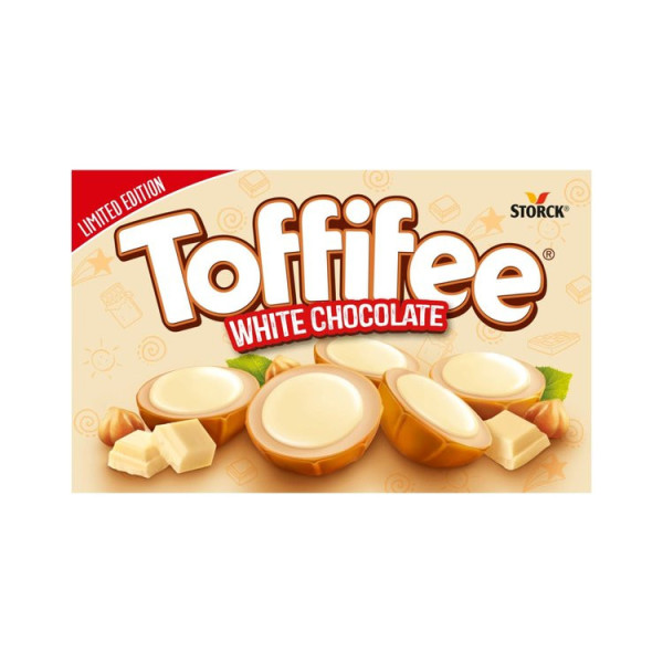 TOFFIFEE  WHITE CHOCOLATE 125GR