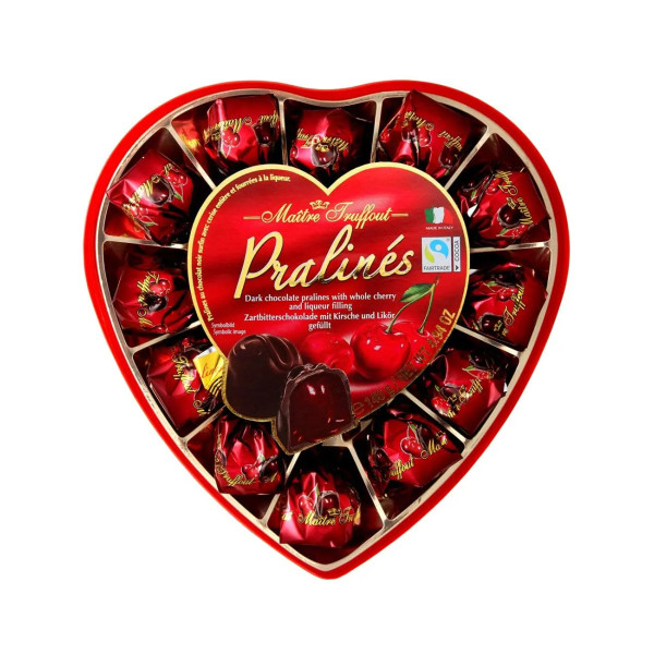PRALINE INIMA CU LICHIOR DE CIRESE 140G
