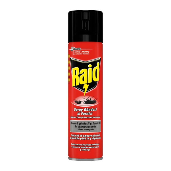RAID SPRAY GANDACI SI FURNICI 400ML