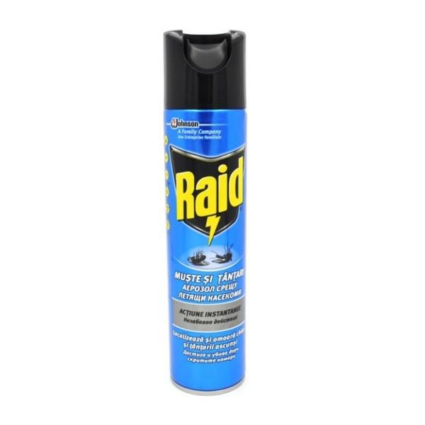 RAID SPRAY PENTRU MUSTE SI TANTARI 400ML