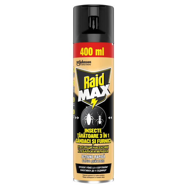 RAID MAX GANDACI SI FURNICI 300ML