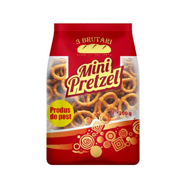 MINI PRETZEL 200GR