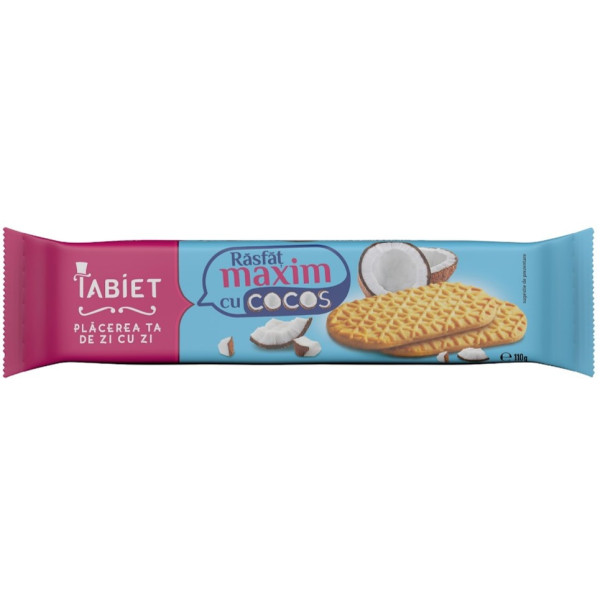 TABIET BISCUITI CU COCOS 110GR