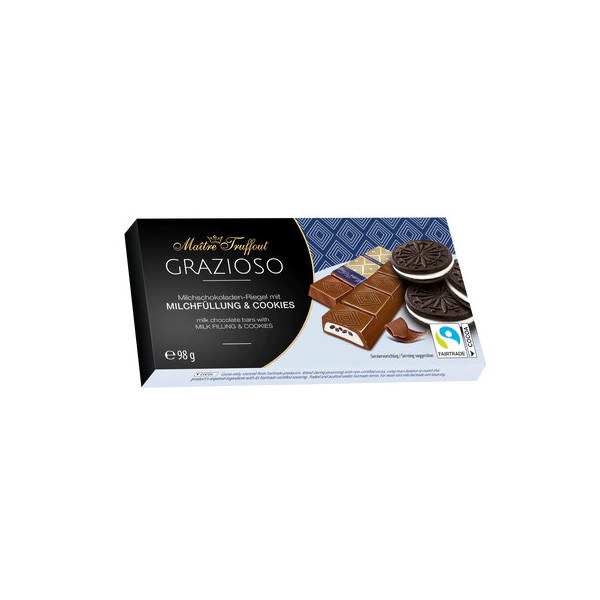 GRAZIOSO LAPTE SI BISC CACAO 98GR