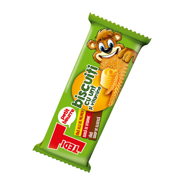TEDI BISCUITI CU UNT 50GR