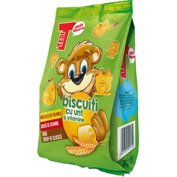 TEDI BISCUITI CU UNT 100GR