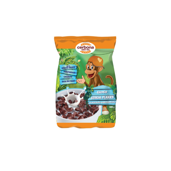 CERBONA CEREALE FULGI CIOC 225GR