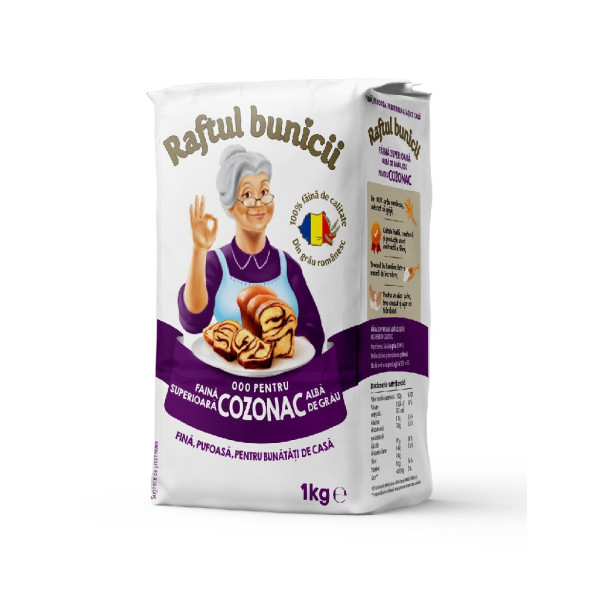 RAFTUL BUNICII FAINA COZONAC 1KG