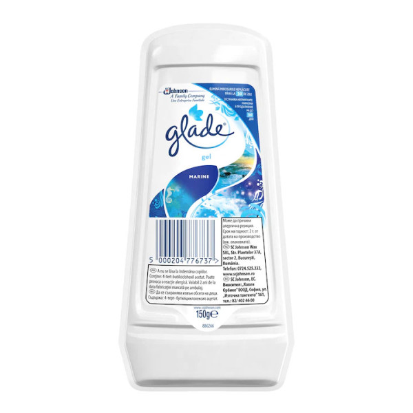 GLADE GEL ODORIZANT MARINE 2+1