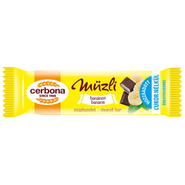CERBONA BAT MUSLI BANANE 20GR