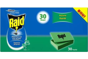 RAID PASTILE EUCALIPT 30BUC
