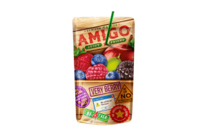 AMIGO FRUIT DRINK VERY BERRY 0.2L