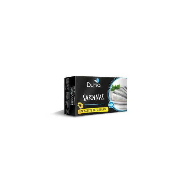 DUNIA SARDINE IN ULEI FLSOARELUI 125G