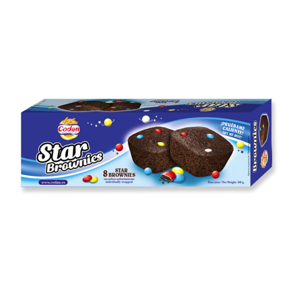 MUFFINS STAR BROWNIES 160GR