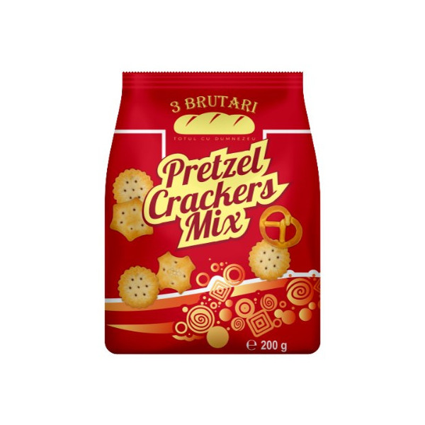 MIX PRETZEL CRAKERS 200GR