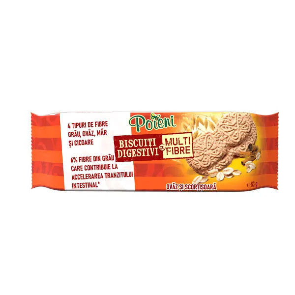 BISCUITI DIGESTIVI MULTIFIBRE SCORT 53GR