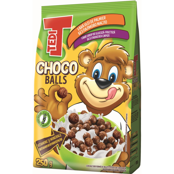 TEDI CEREALE CHOCO BALLS 250GR
