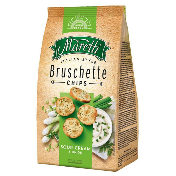 BRUSCHETTE SOUR CREAM ONION 70GR