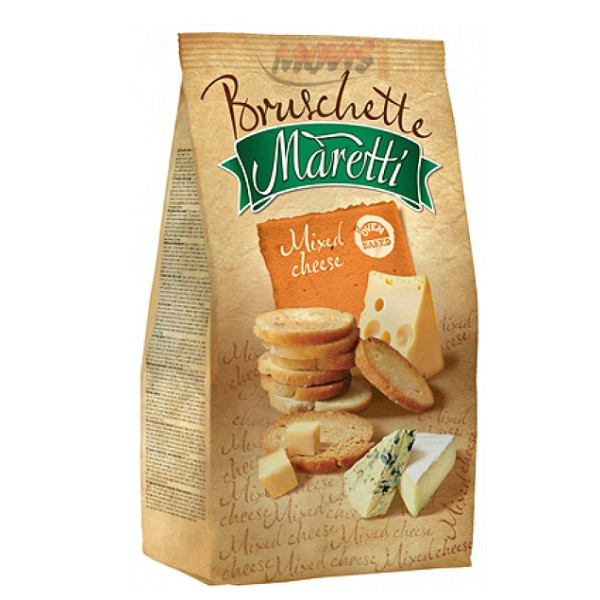 BRUSCHETTE MIXED CHEESE 70GR