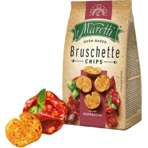 BRUSCHETTE SALAMI PEPERONI 70GR