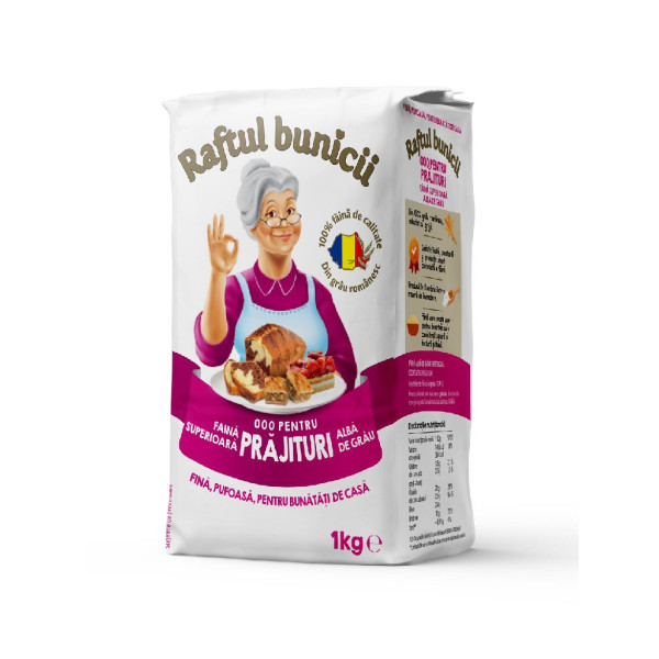 RAFTUL BUNICII FAINA PRAJITURI 1KG