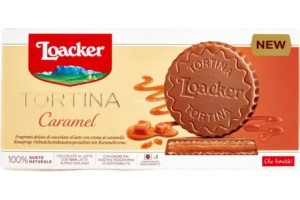 LOACKER TORTINA CARAMEL 126GR