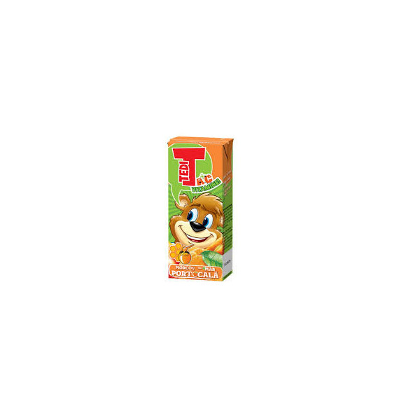 SUC TEDI MORCOV  MAR PORTOCALA 0.2L