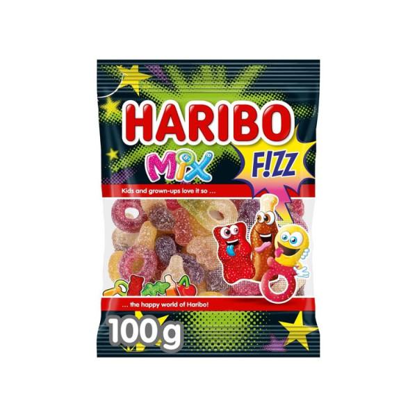 HARIBO MIX FIZZ 100GR