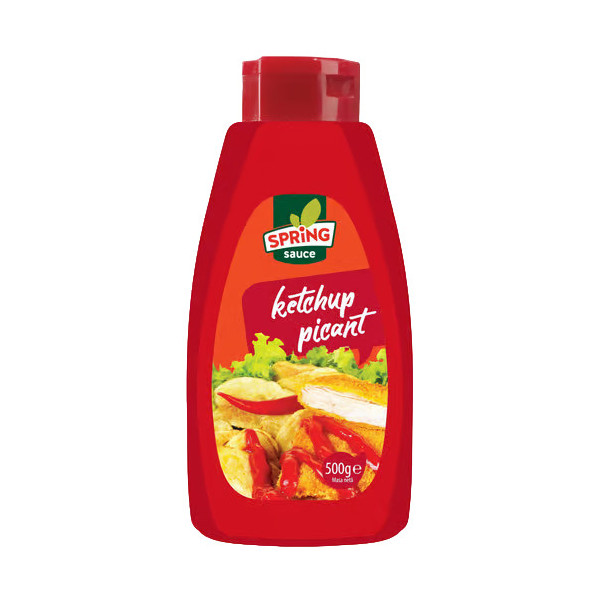 SPRING KETCHUP PICANT 500GR