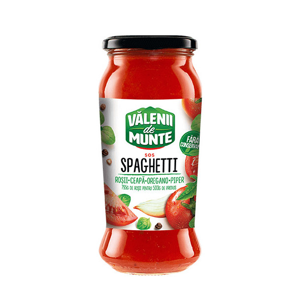 VALENII M SOS PASTE SPAGHETTI  500GR