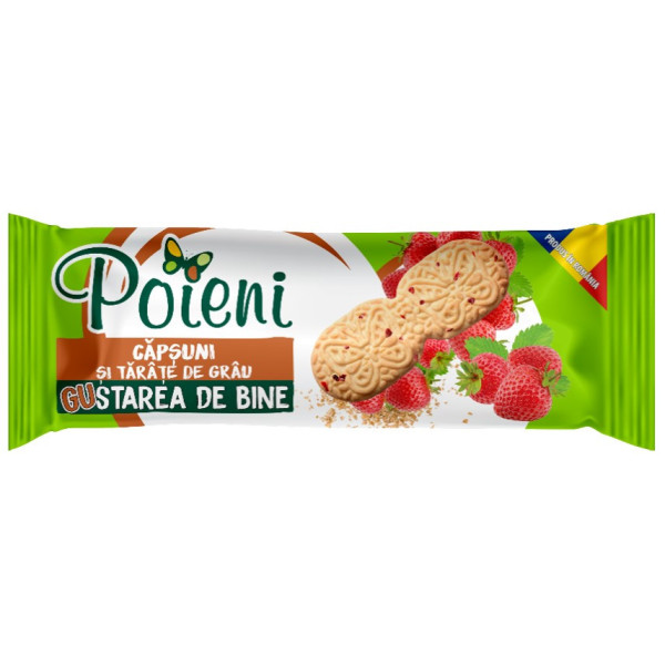 BISCUITI POIENI CAPSUNI 40G