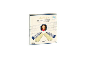 MOZART BATOANE CIOCOLATA ALBA 200GR