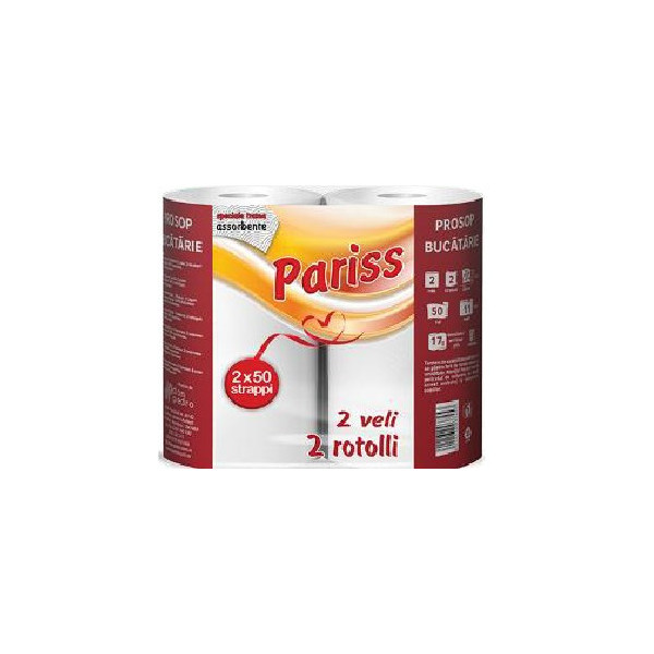PARISS ROSU PROSOP 2 STRAT ALB 50FOI