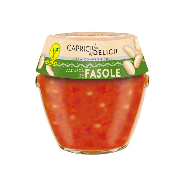CD ZACUSCA FASOLE 550GR