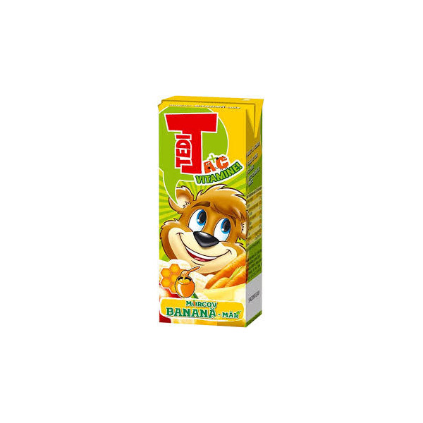 SUC TEDI MORCOV MAR BANANA 0.3L