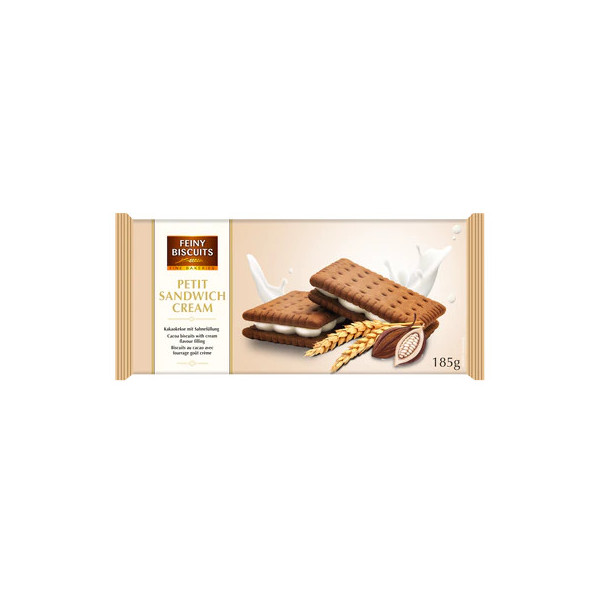 FEINY BISC SAND CREMA VANILIE 185 GR