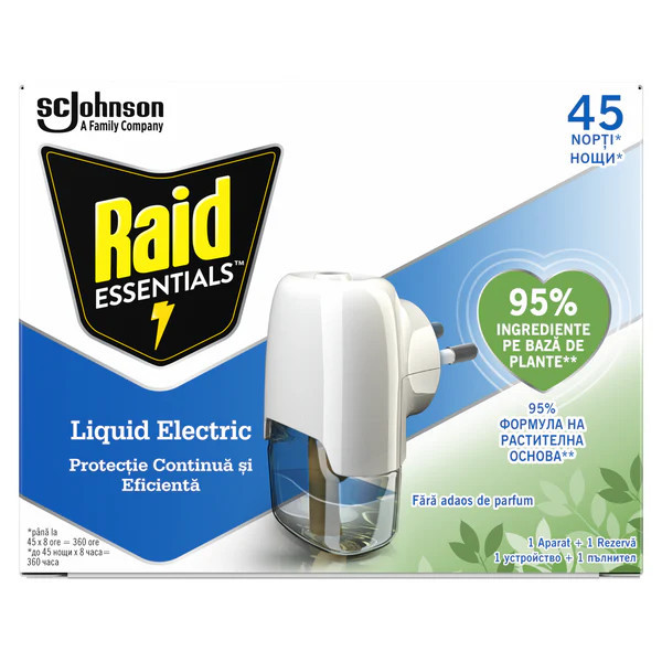 RAID ESSENTIALS APARAT 45 NOPTI 27ML