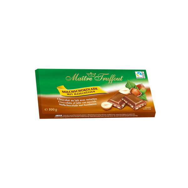 MAITRE CIOCOLATA LAPTE CU ALUNE 100GR