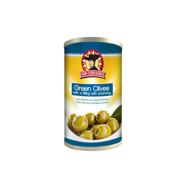 MASLINE VERZI UMPLUTE CU SARDELE 350GR1