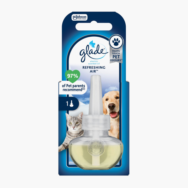 GLADE NEW ELECTRIC  PET REFRESHING AIR