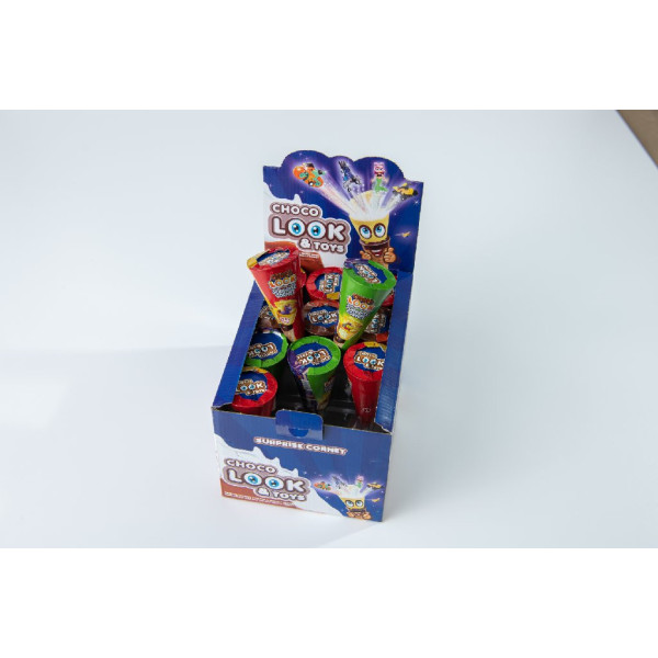 CHOCOLOOK CORNET CACAO 25GR