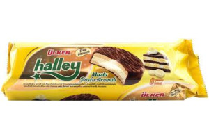 HALLEY BISCUITI SANDWICH BEZEA CU BANANE