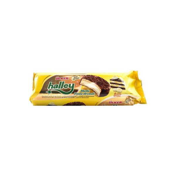 HALLEY BISCUITI SANDWICH BEZEA CU BANANE
